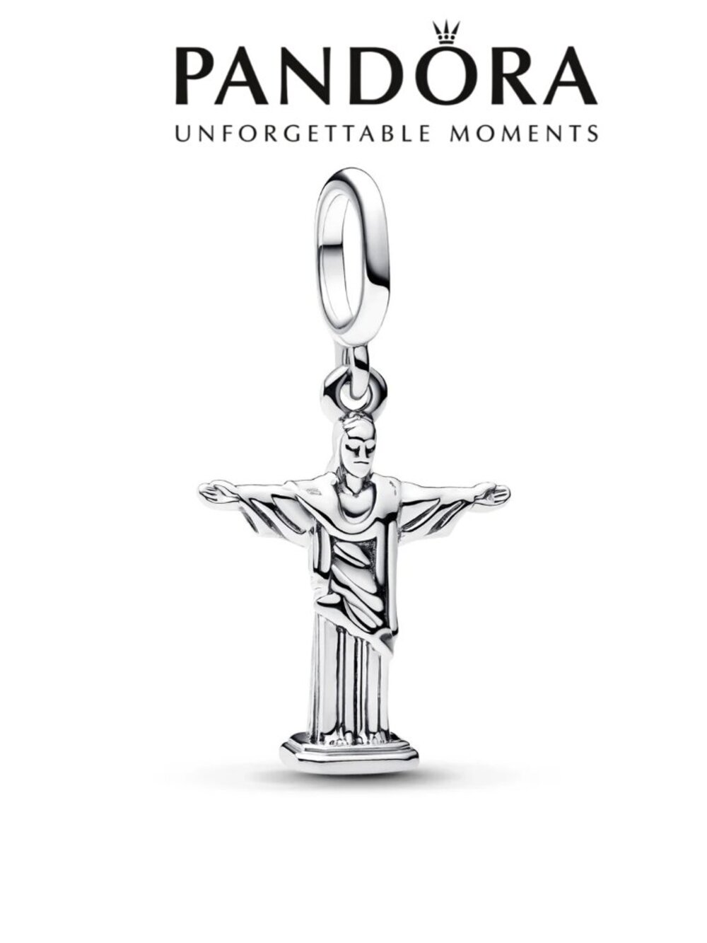 Pandora Charm Colgante Turismo Vacaciones En Brasil Cristo Redentor
